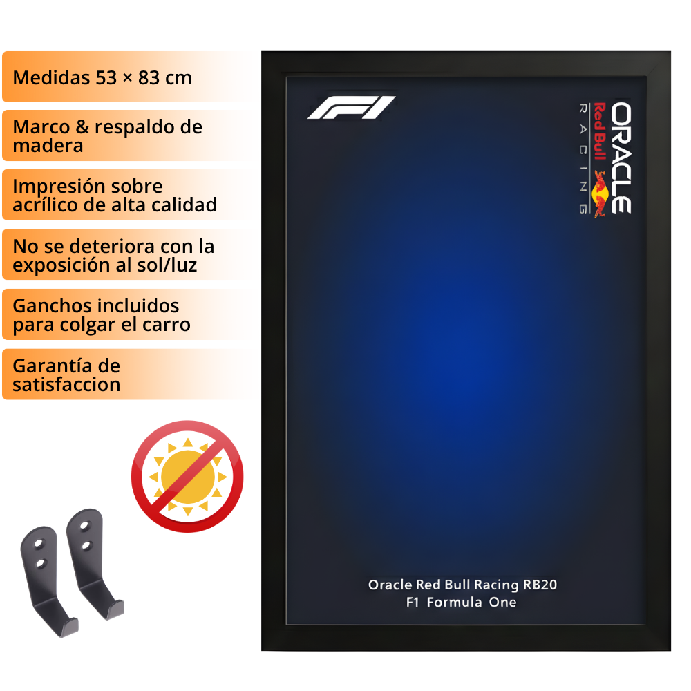 Exhibidor Para F1 Oracle Red Bull RB20