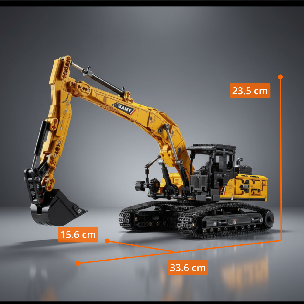 SEMBO Excavadora de Orugas (1022 pzas)