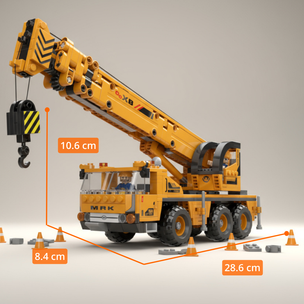 CADA Grúa de Obra Pesada (700 pzas)