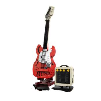 Guitarra de Bloques Rockera (500 pzas) - imagen destacada 2
