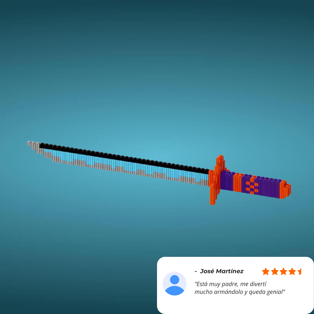 Katanas Multicolor (480 micro-pzas)