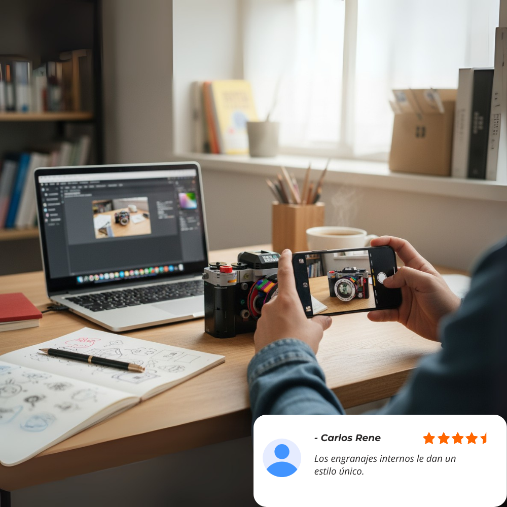 Cámara Decorativa Retro (556 micro-pzas)