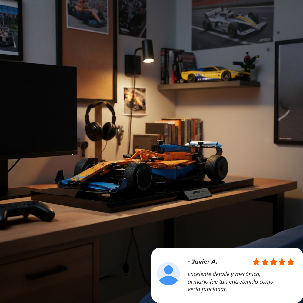 F1 McLaren: Kit de Colección Escala 1:8 (1432 pzas)