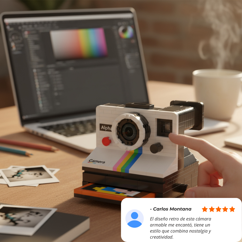 Cámara Retro Instantánea (802 micro-pzas)