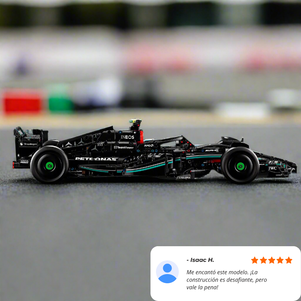 F1 W14 AMG: Kit de Colección Escala 1:8 (1642 pzas)