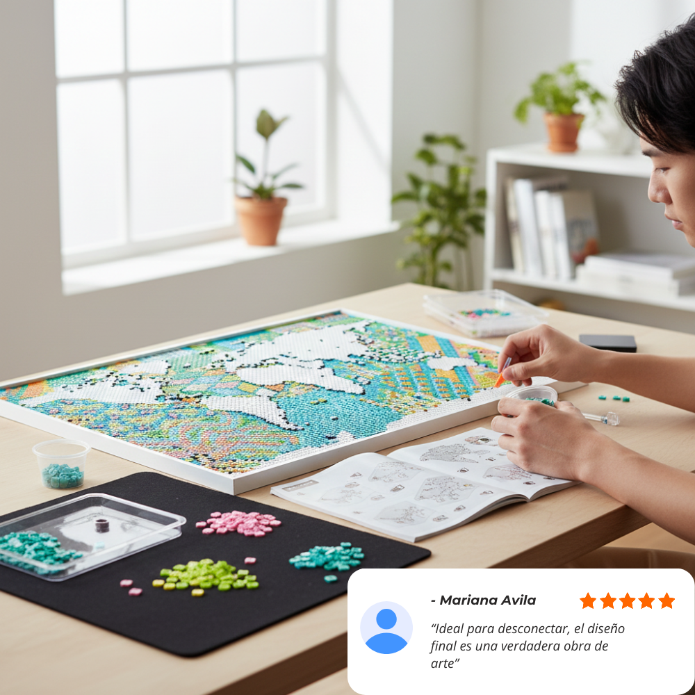 Mapamundi Set de Construcción (11695 Piezas)