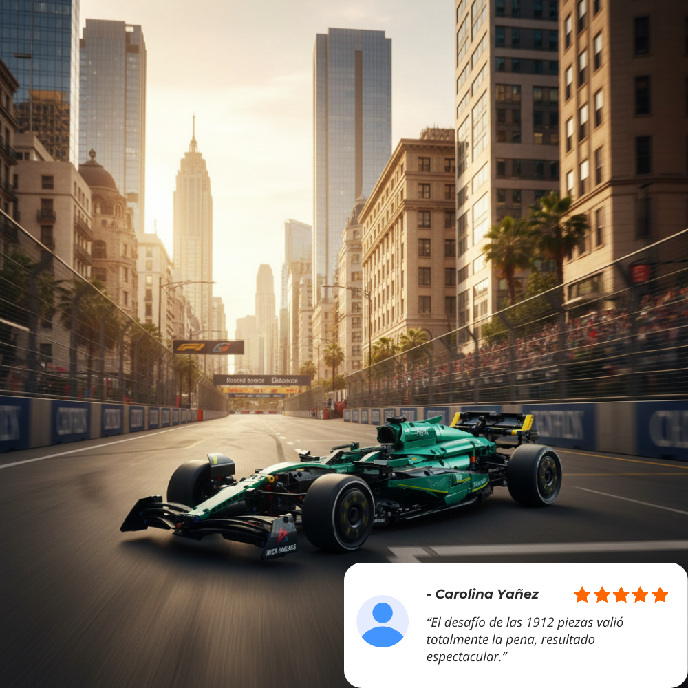 F1 Aston Martin AM24 Escala 1:8 (1912 Piezas)