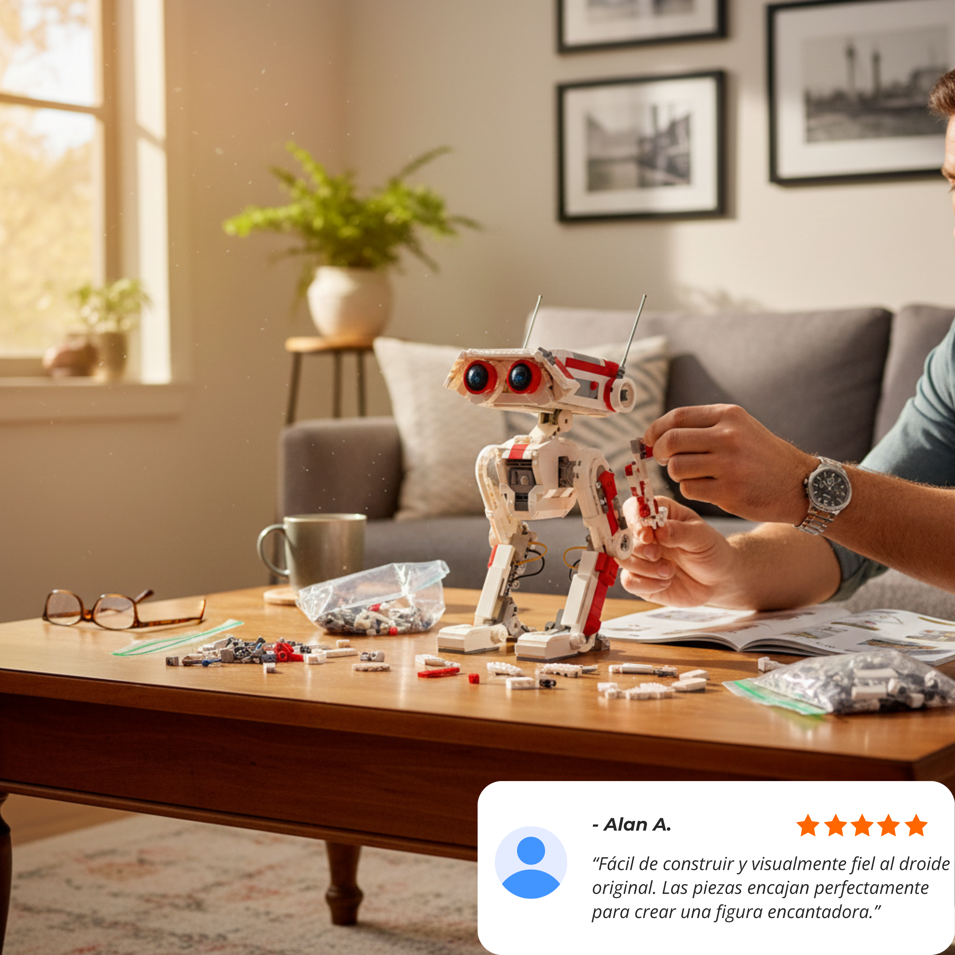 Androide Explorador Espacial Serie BD (1062 pzas)