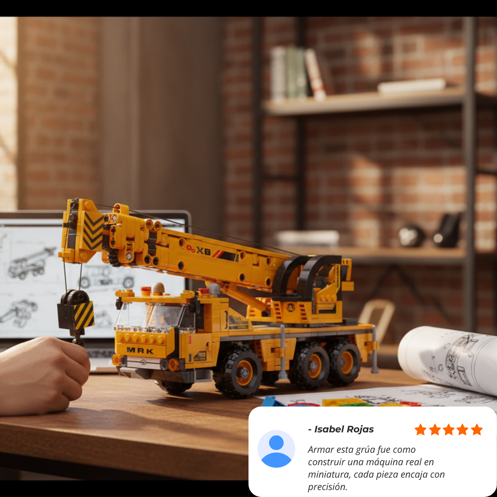 CADA Grúa de Obra Pesada (700 pzas)