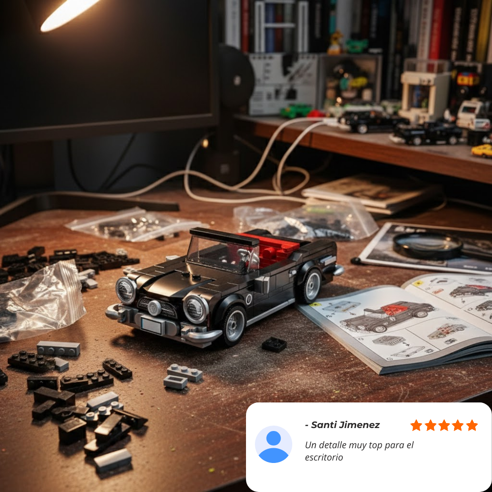 TYCOLE Vintage Negro con vitrina acrílica (324 pzas)