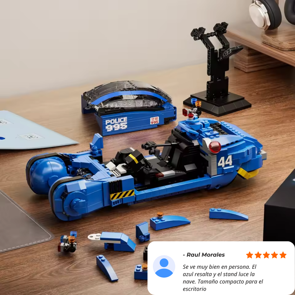 Patrulla Antigravedad Cyberpunk (988 pzas)