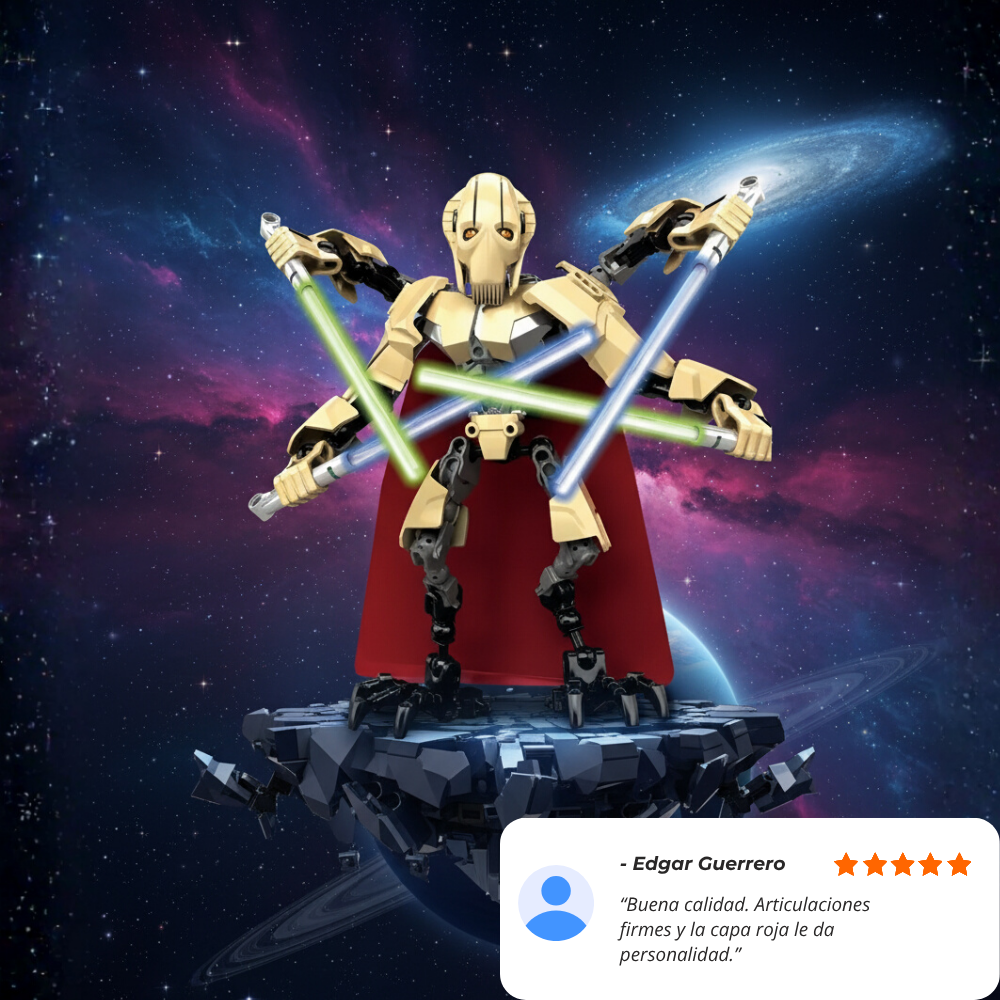 General Grievous - 4 Sables (66 pzas)