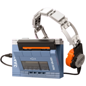 Mini Walkman Clásico (146 pzas) - imagen destacada 2