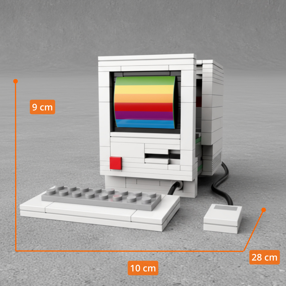 Computadora Retro de Colección (274 pzas)