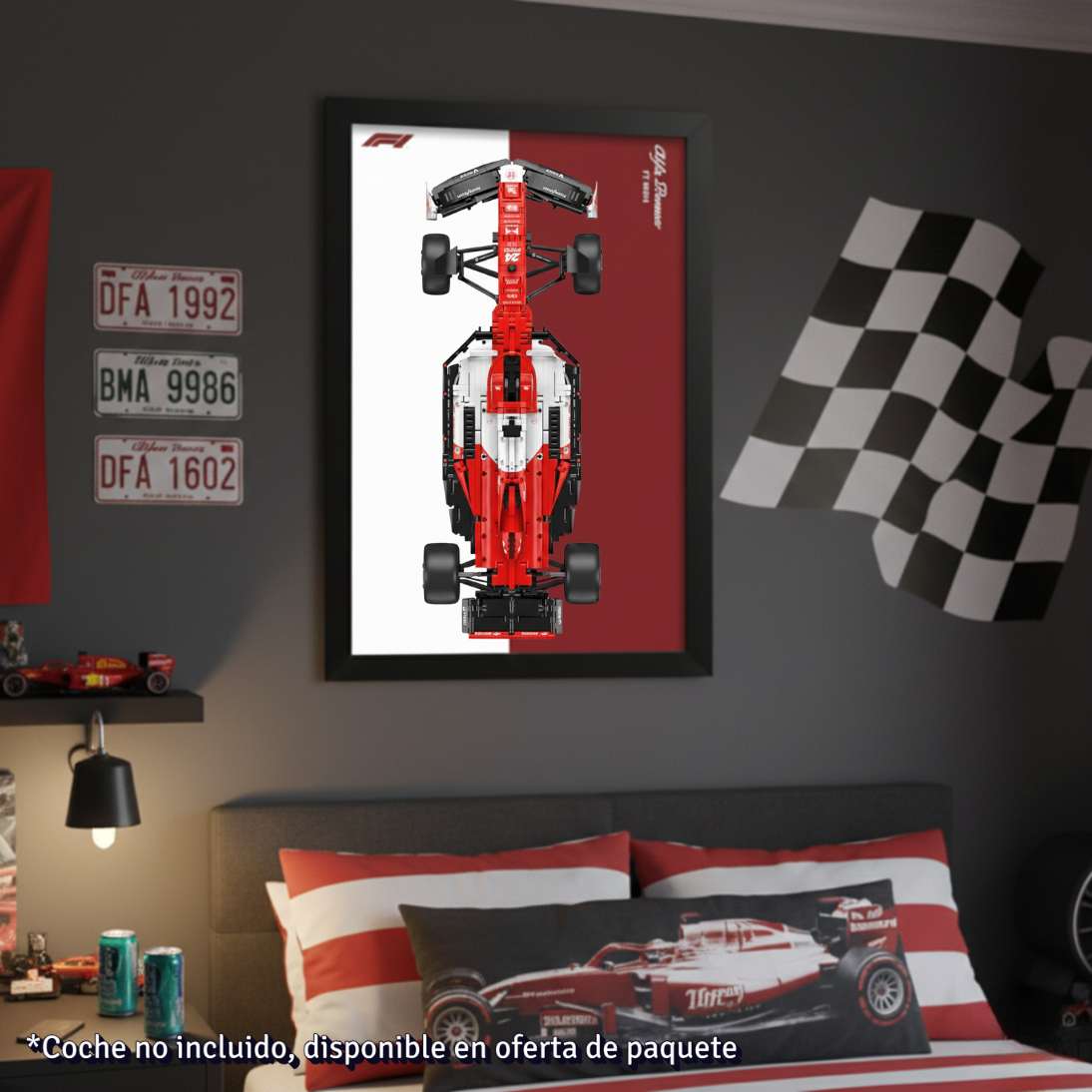 Exhibidor Para F1 Alfa Romeo