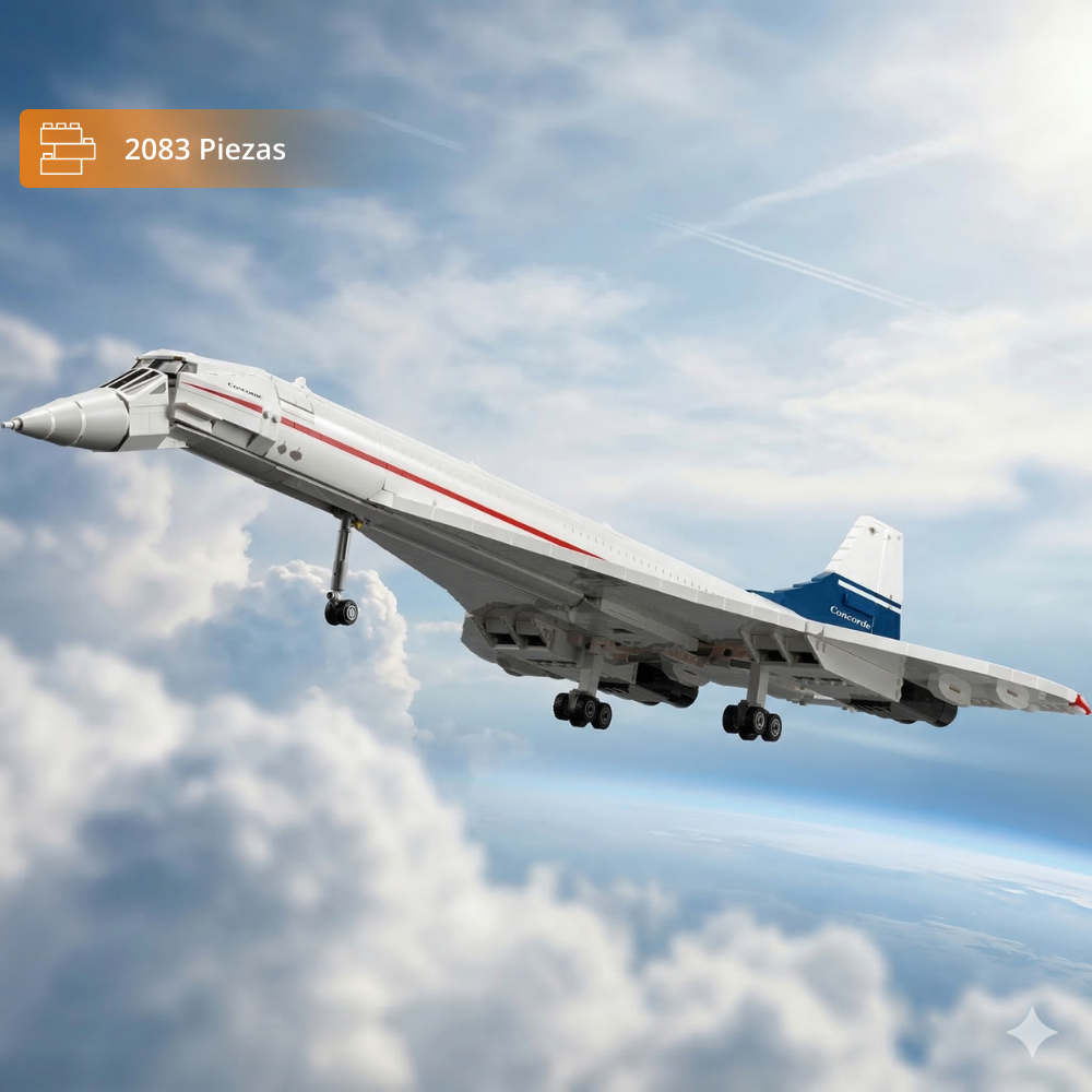 Avión Concorde Supersónico – Set de Construcción (2083 pzas)