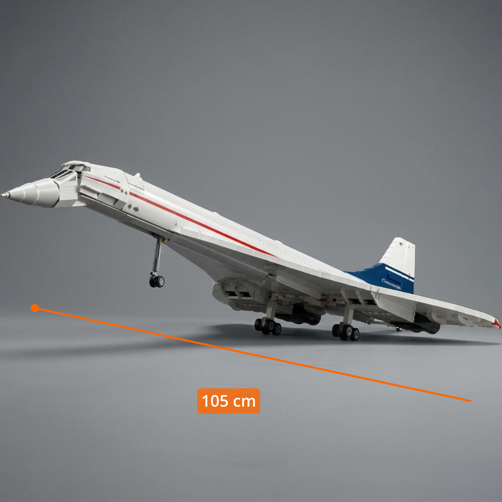Avión Concorde Supersónico – Set de Construcción (2083 pzas)