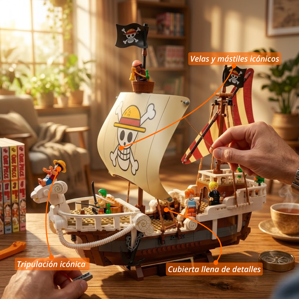 Barco Pirata Going Merry (1376 pzas)