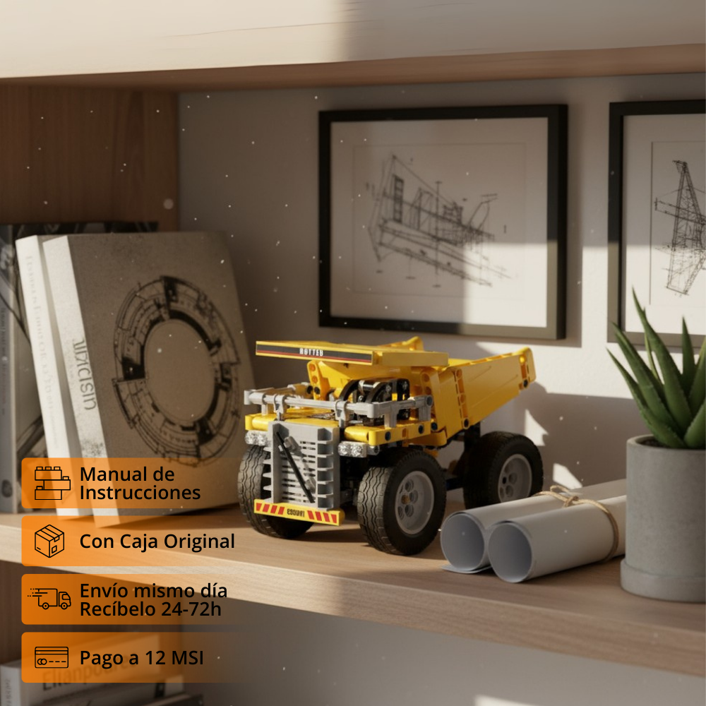 CADA Camión Gigante de Construcción (372 pzas)