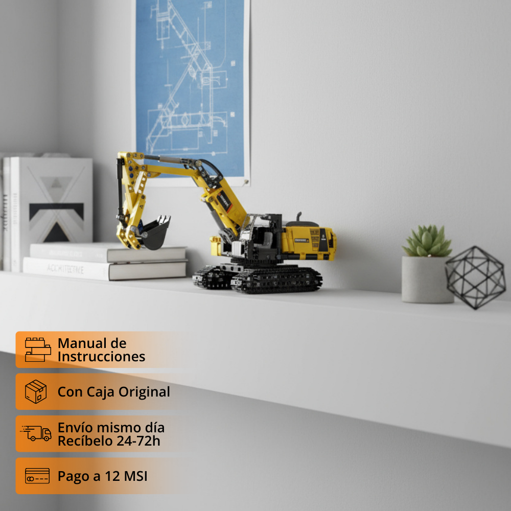 Excavadora de Construcción (467 pzas)