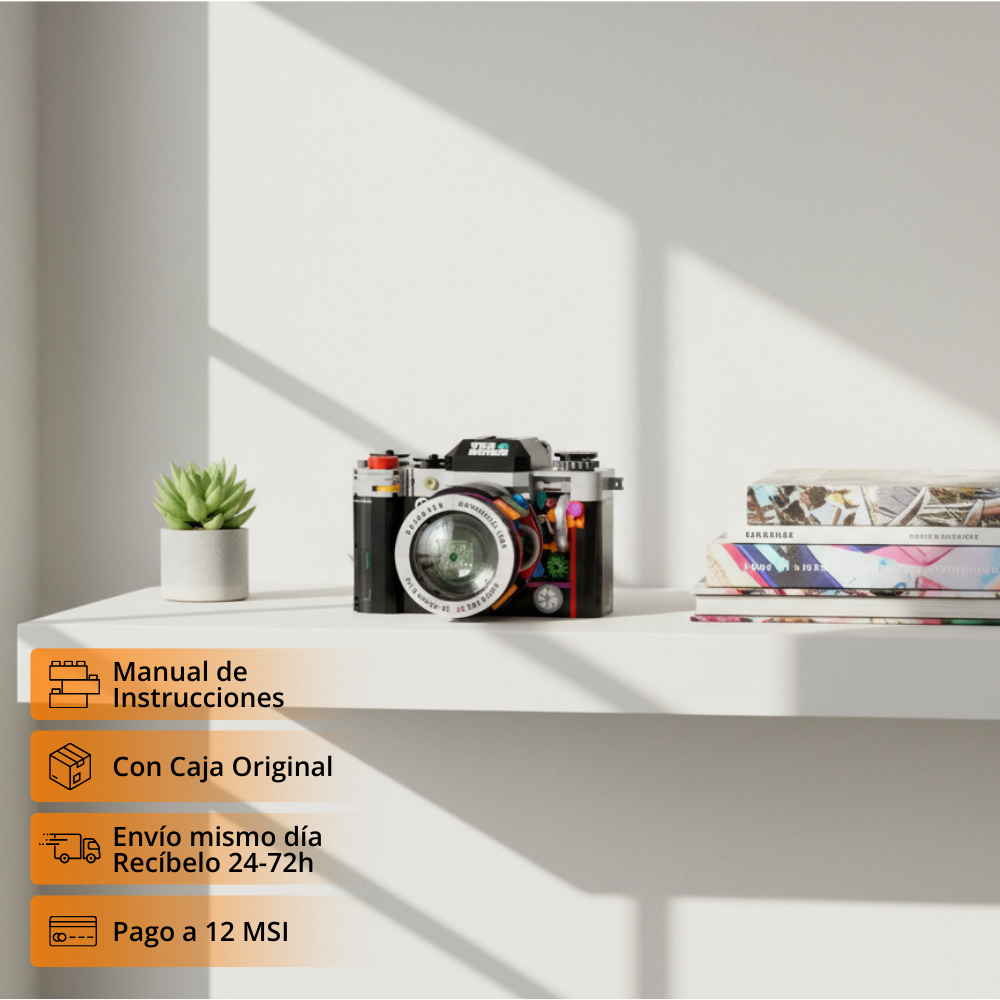 Cámara Decorativa Retro (556 micro-pzas)