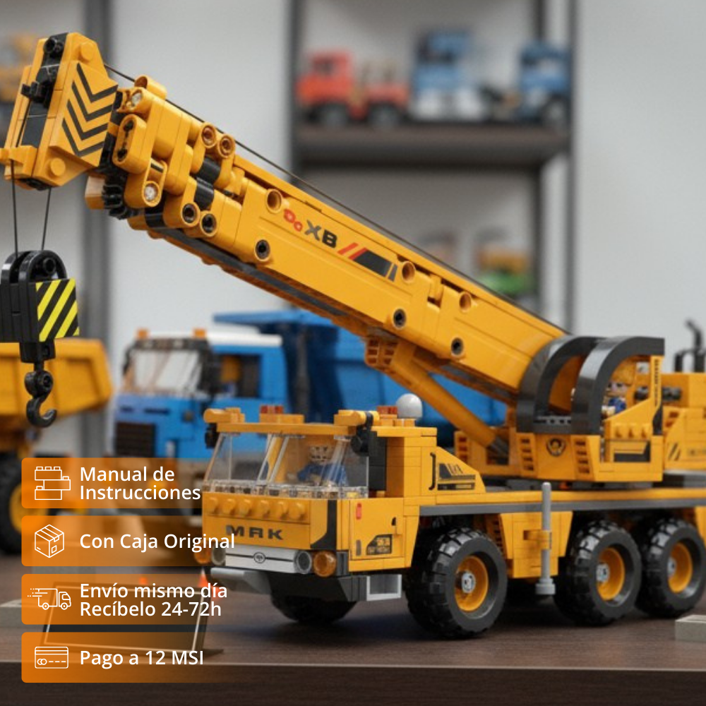 CADA Grúa de Obra Pesada (700 pzas)