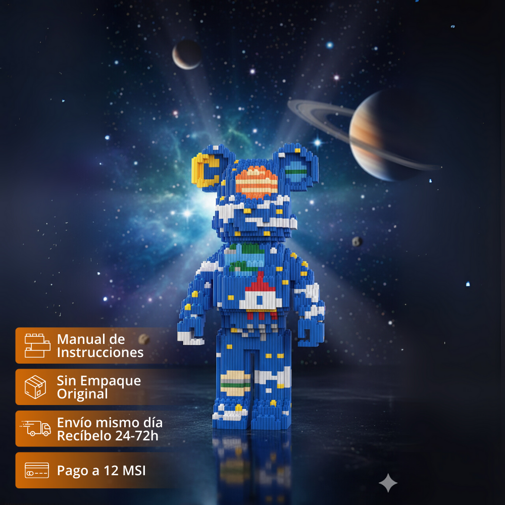 Astro Bear (2600 micro-pzas)