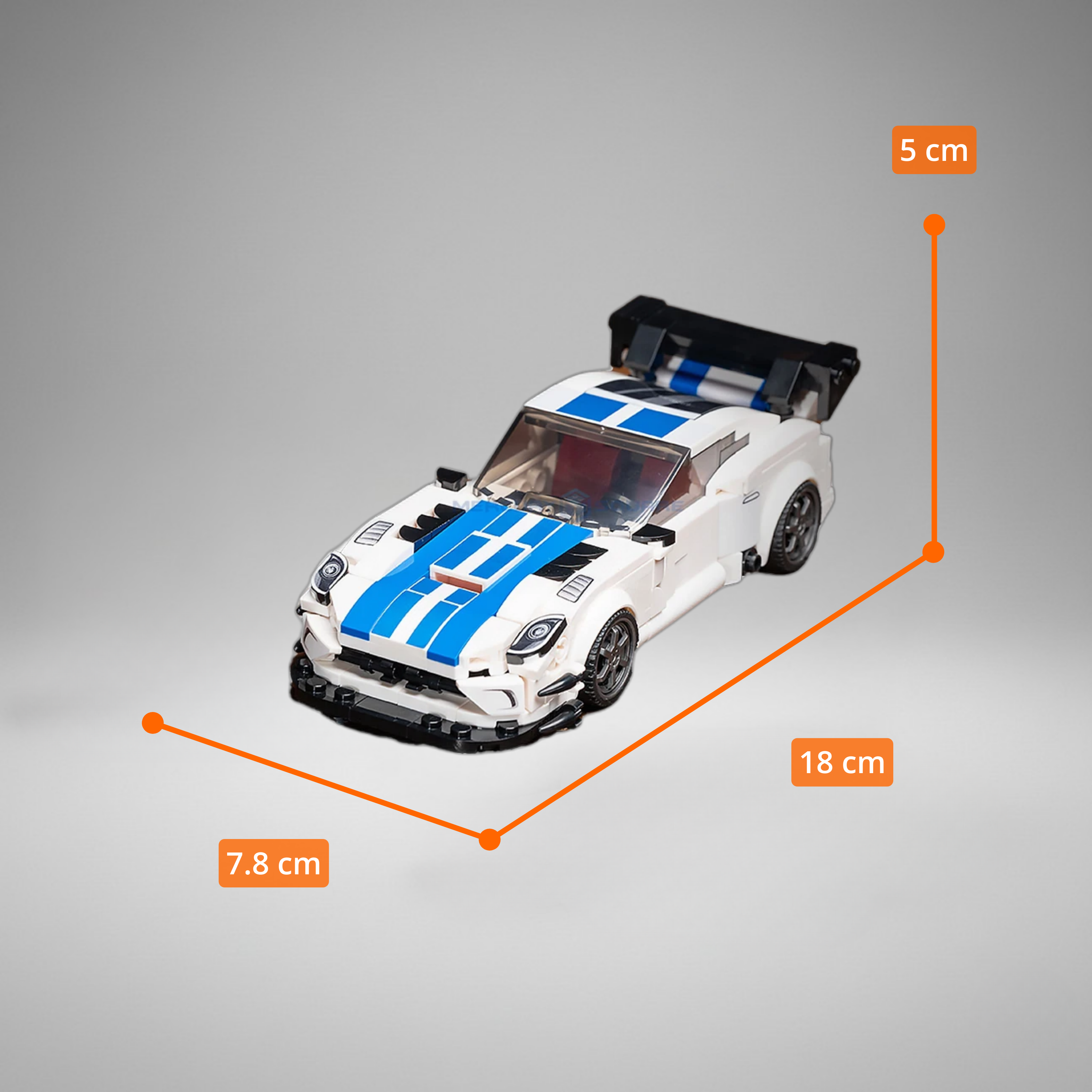 Dodge Viper: Clasico Deportivo (394 Piezas)