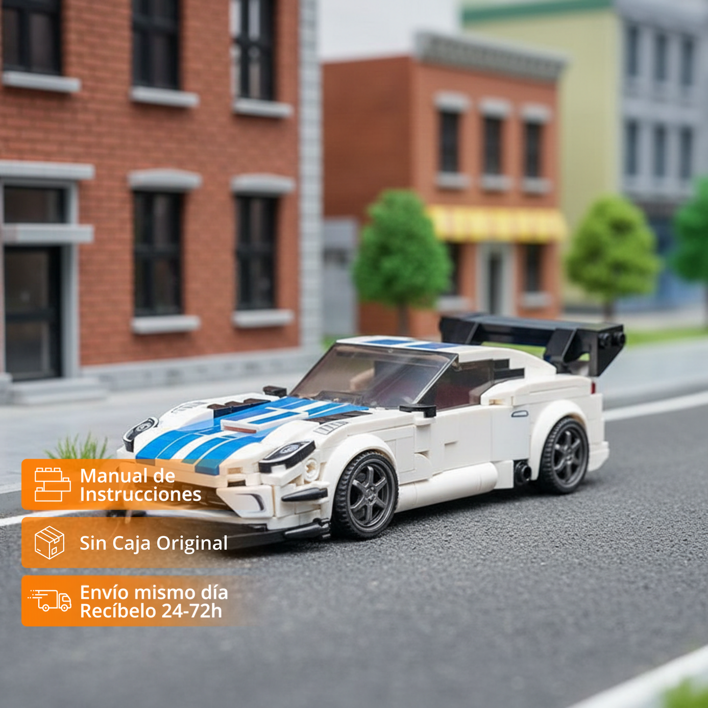 Dodge Viper: Clasico Deportivo (394 Piezas)