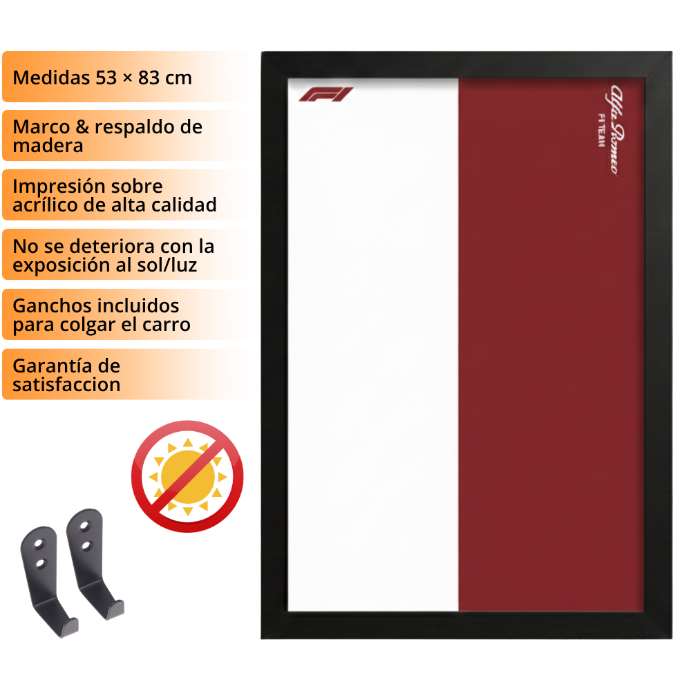 Exhibidor Para F1 Alfa Romeo