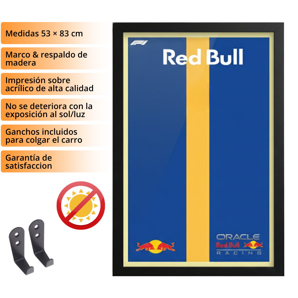 Exhibidor Para F1 Oracle Red Bull RB20