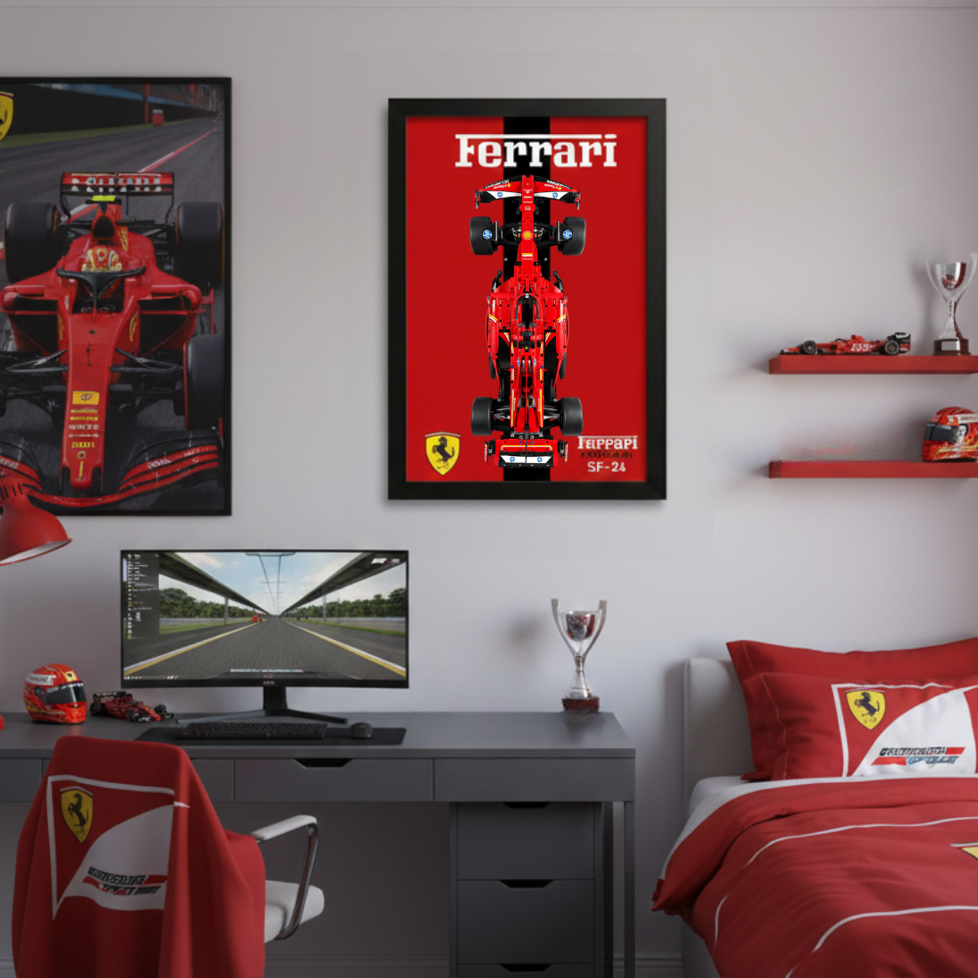 Exhibidor Para F1 Ferrari SF24