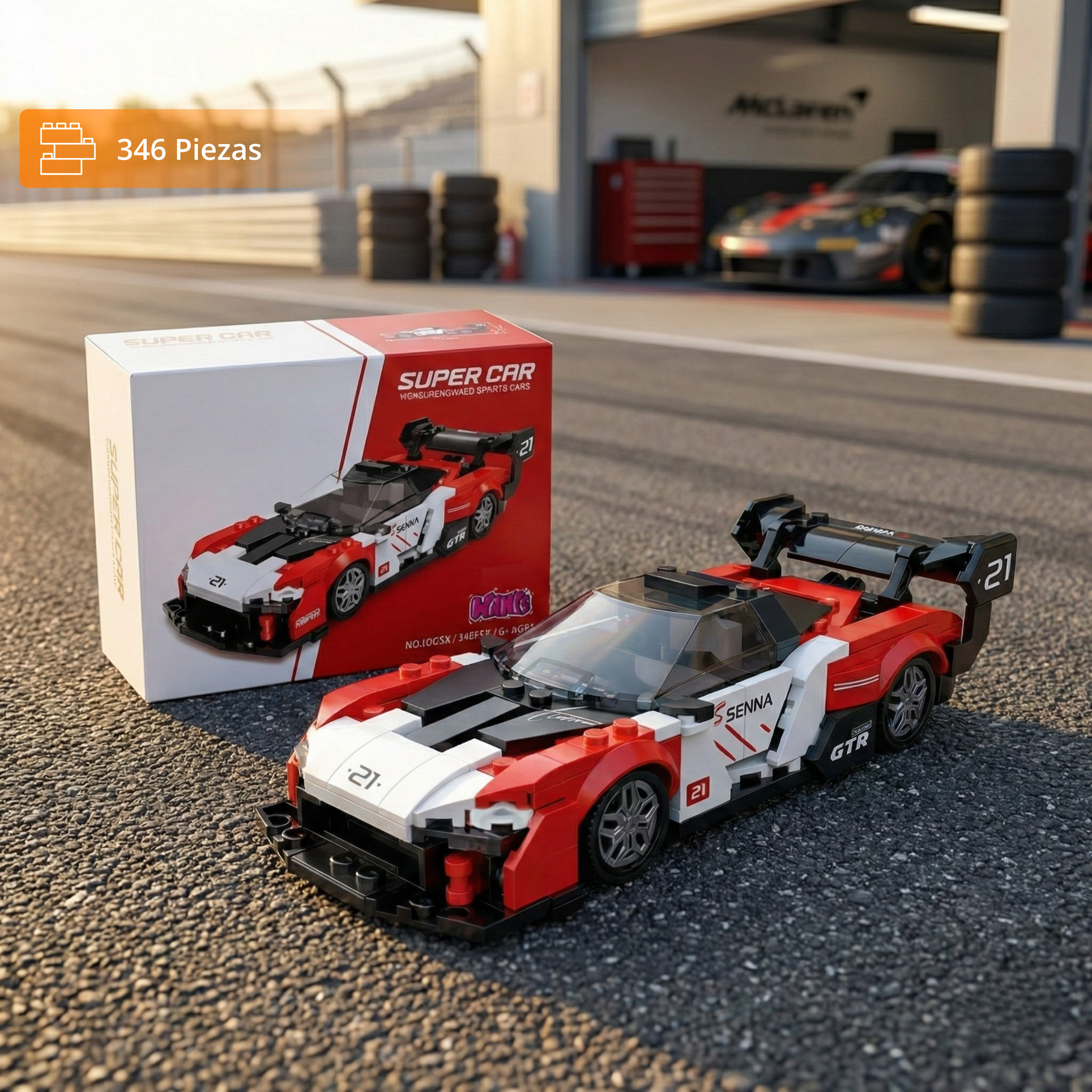JD050 McLaren Senna GTR (346 pzas)