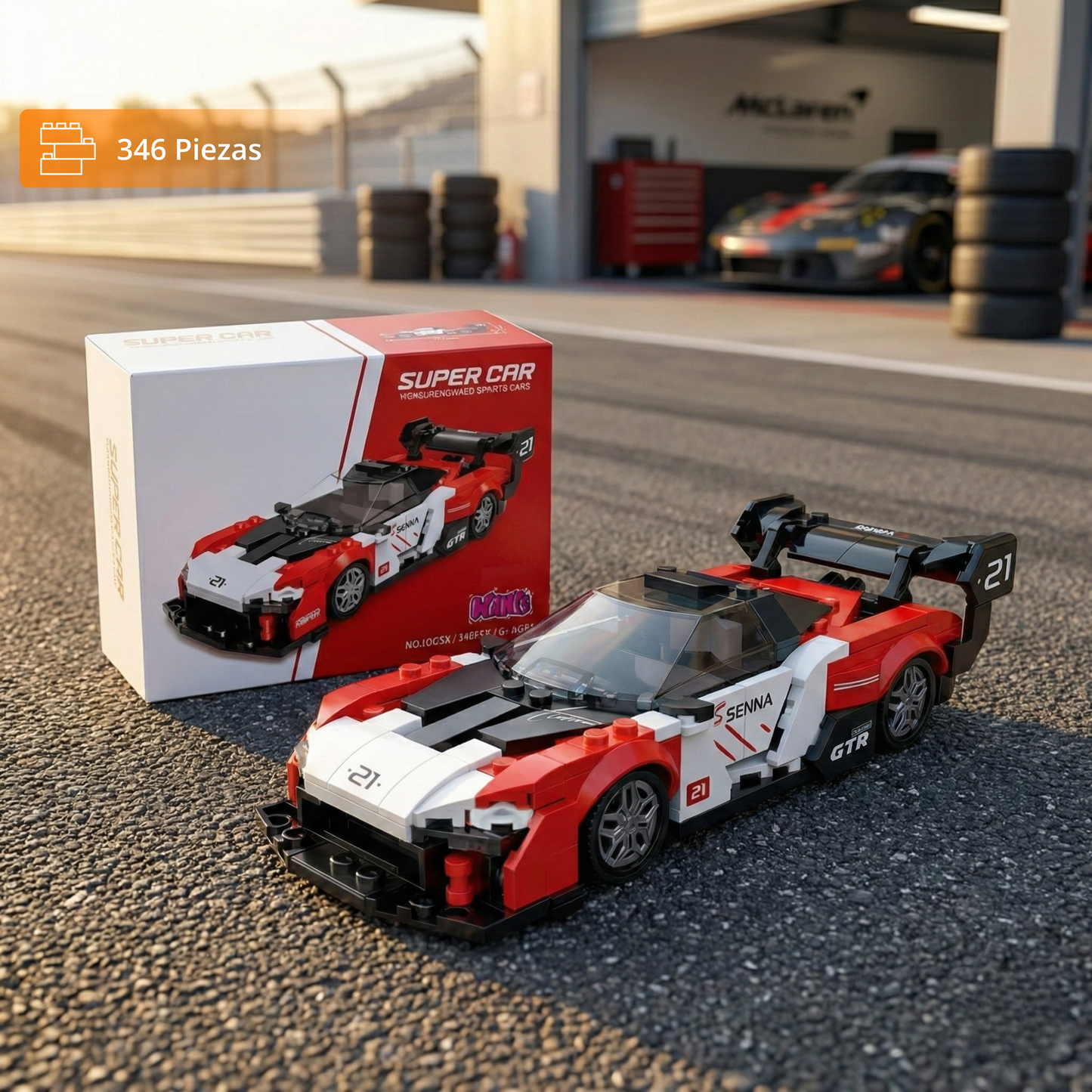 JD050 McLaren Senna GTR (346 pzas)