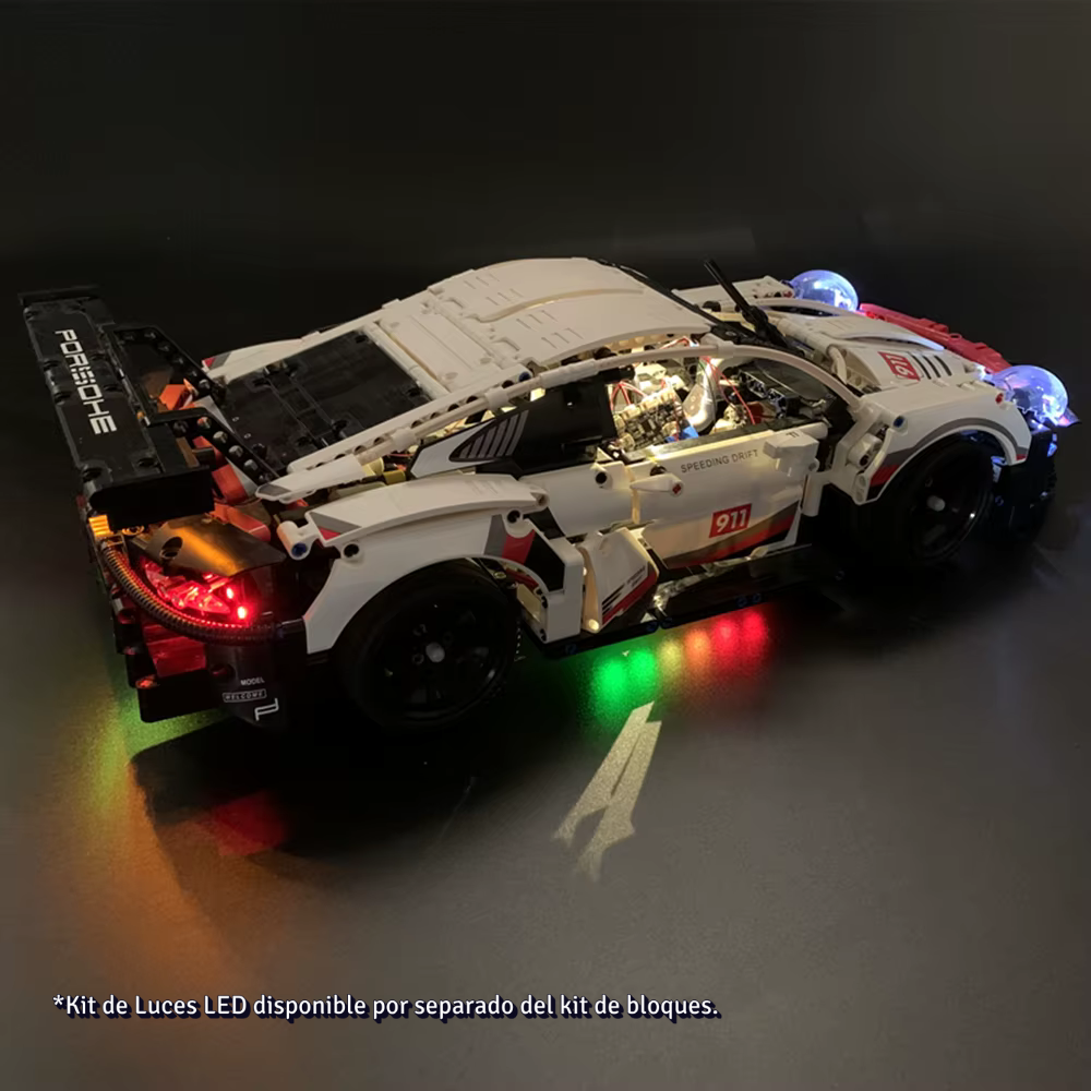 Kit de Luces LED Compatible con 911 RSR Blanco