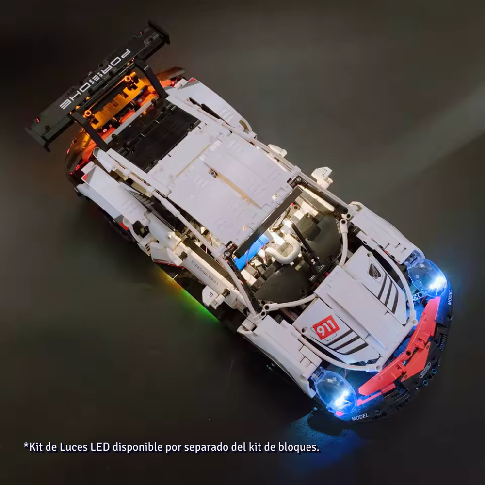 Kit de Luces LED Compatible con 911 RSR Blanco