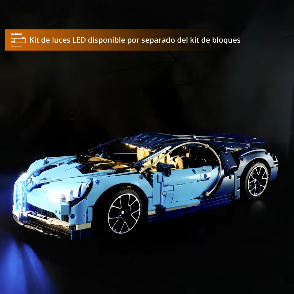 Kit de Luces LED Compatible con Bugatti Chiron