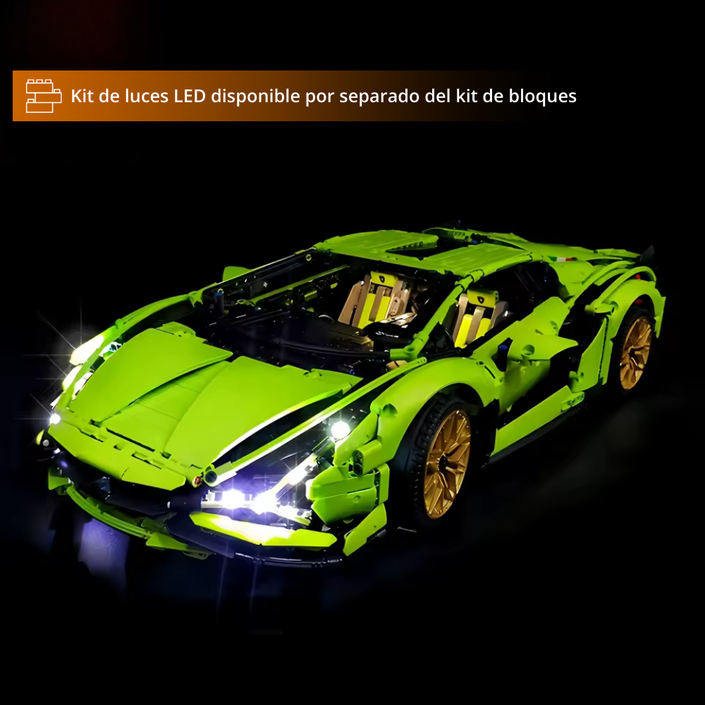 Kit de Luces LED Compatible con Lamborghini SIAN FKP37