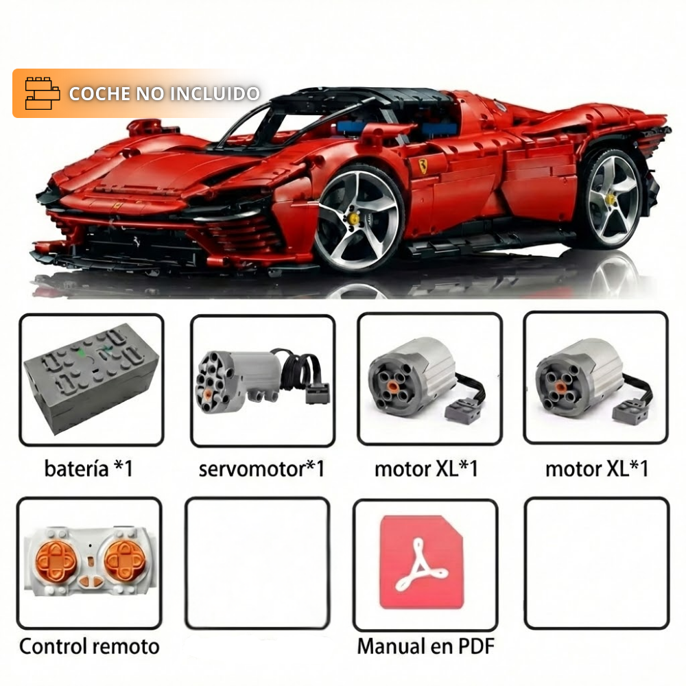 Kit de Motor Compatible con Daytona SP3 (Escala 1:8)