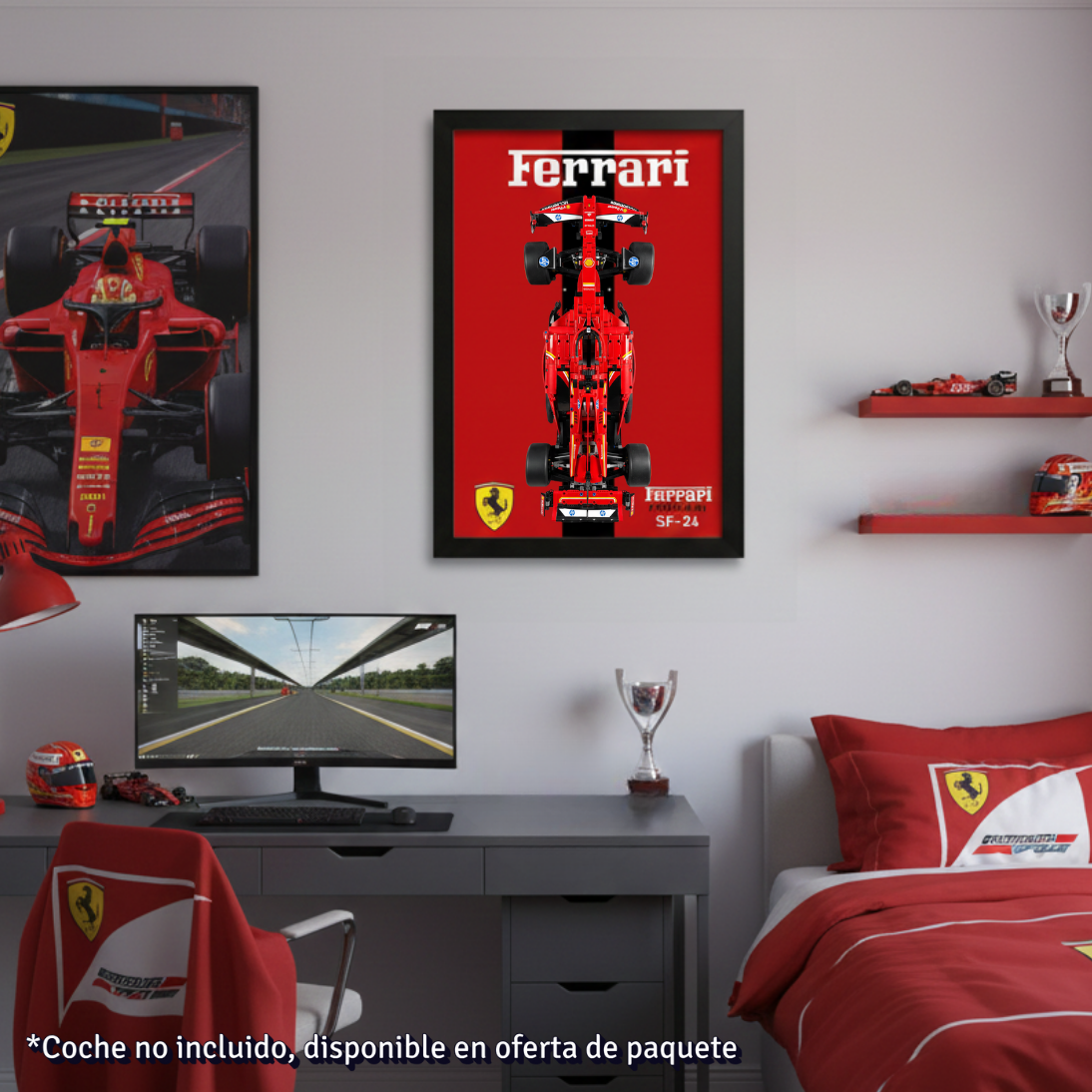 Exhibidor Para F1 Ferrari Sf-24