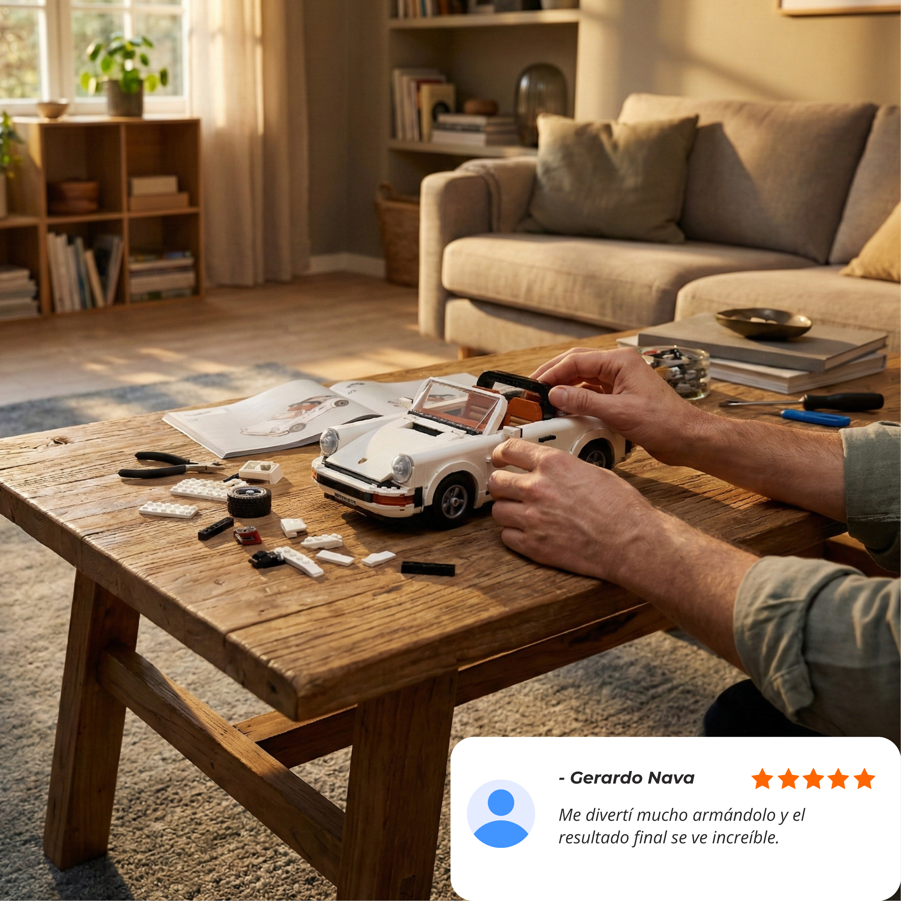 Porsche Targa: Clásico Deportivo  (1458 pzas)