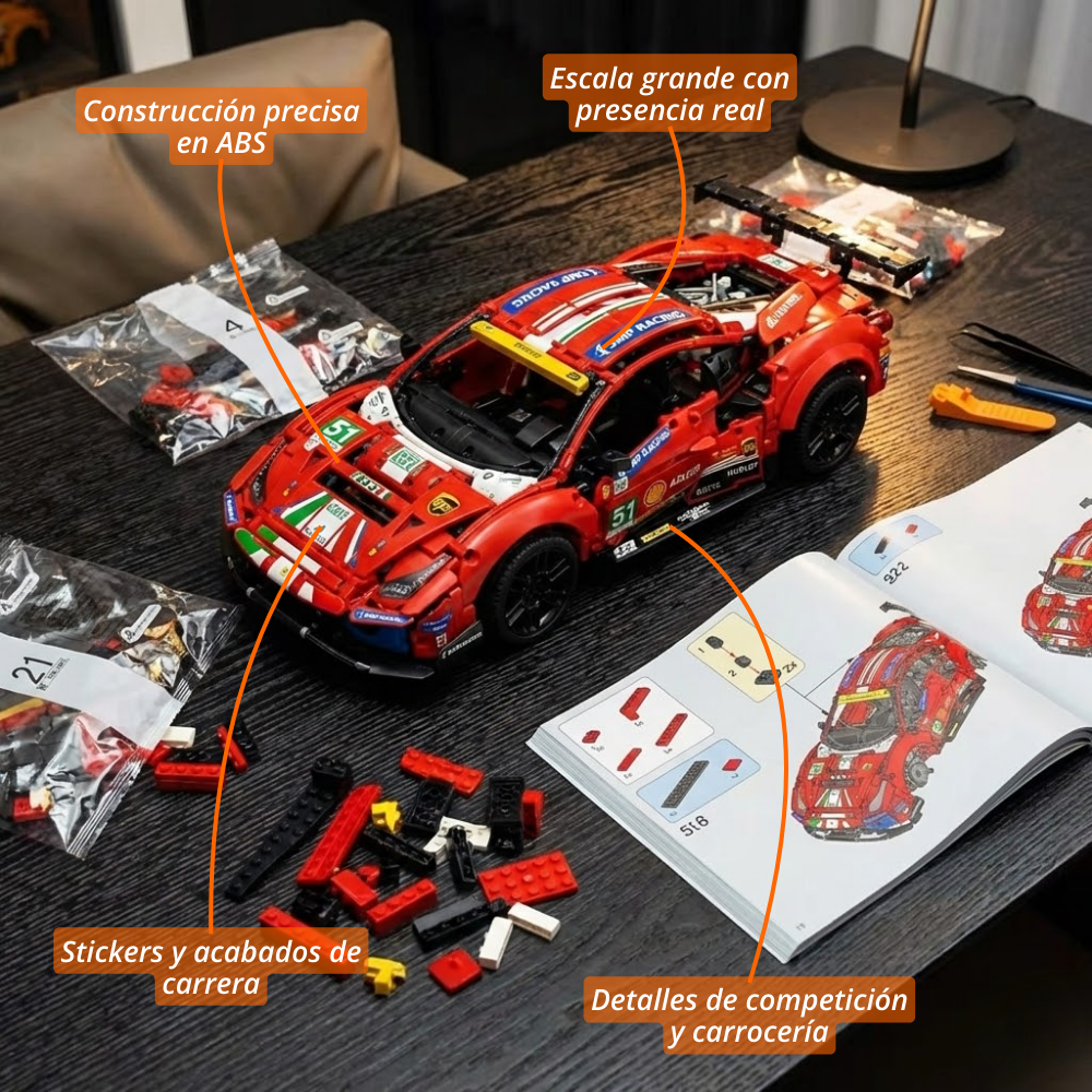 488 GTE: Kit de Colección (1684 pzas)