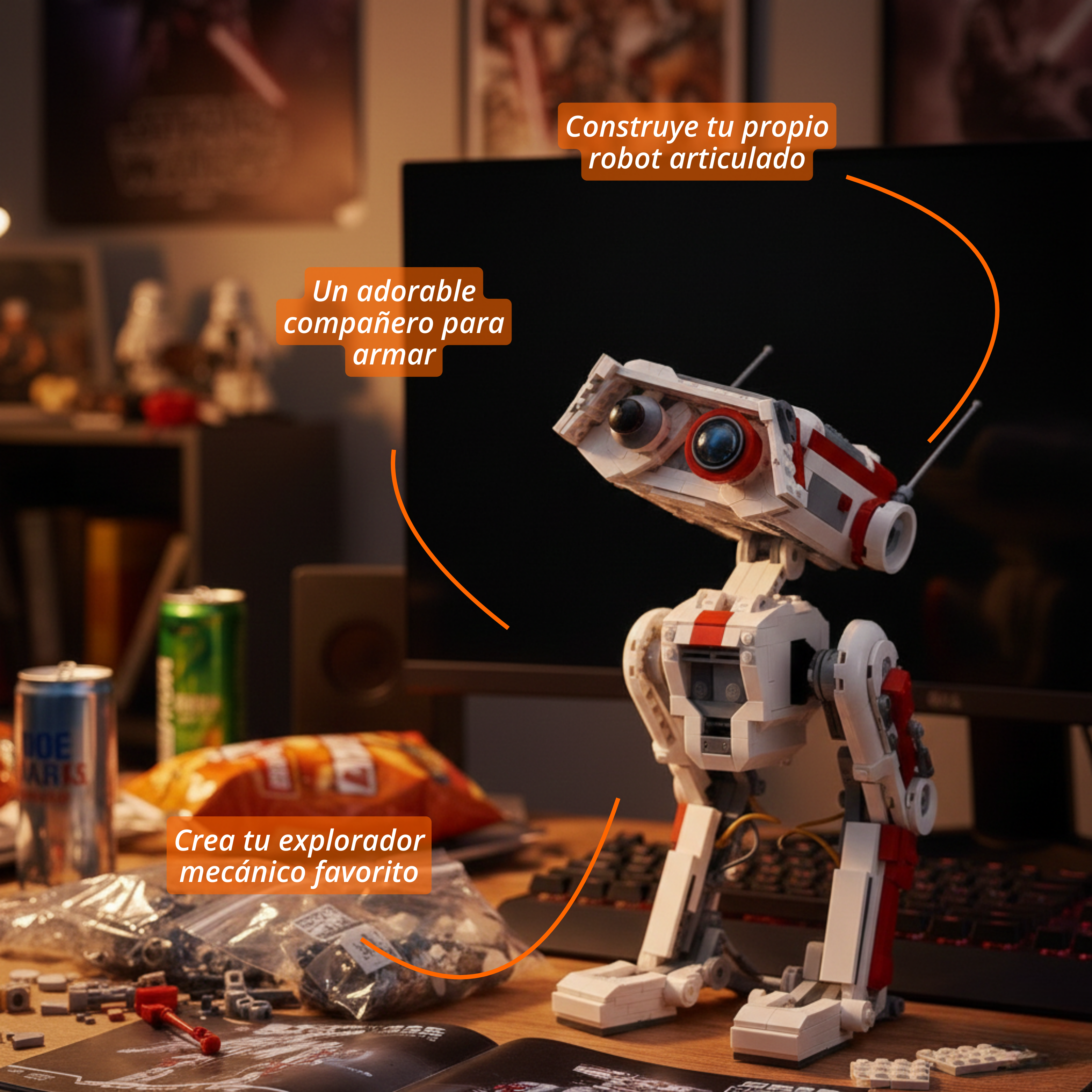 Androide Explorador Espacial Serie BD (1062 pzas)