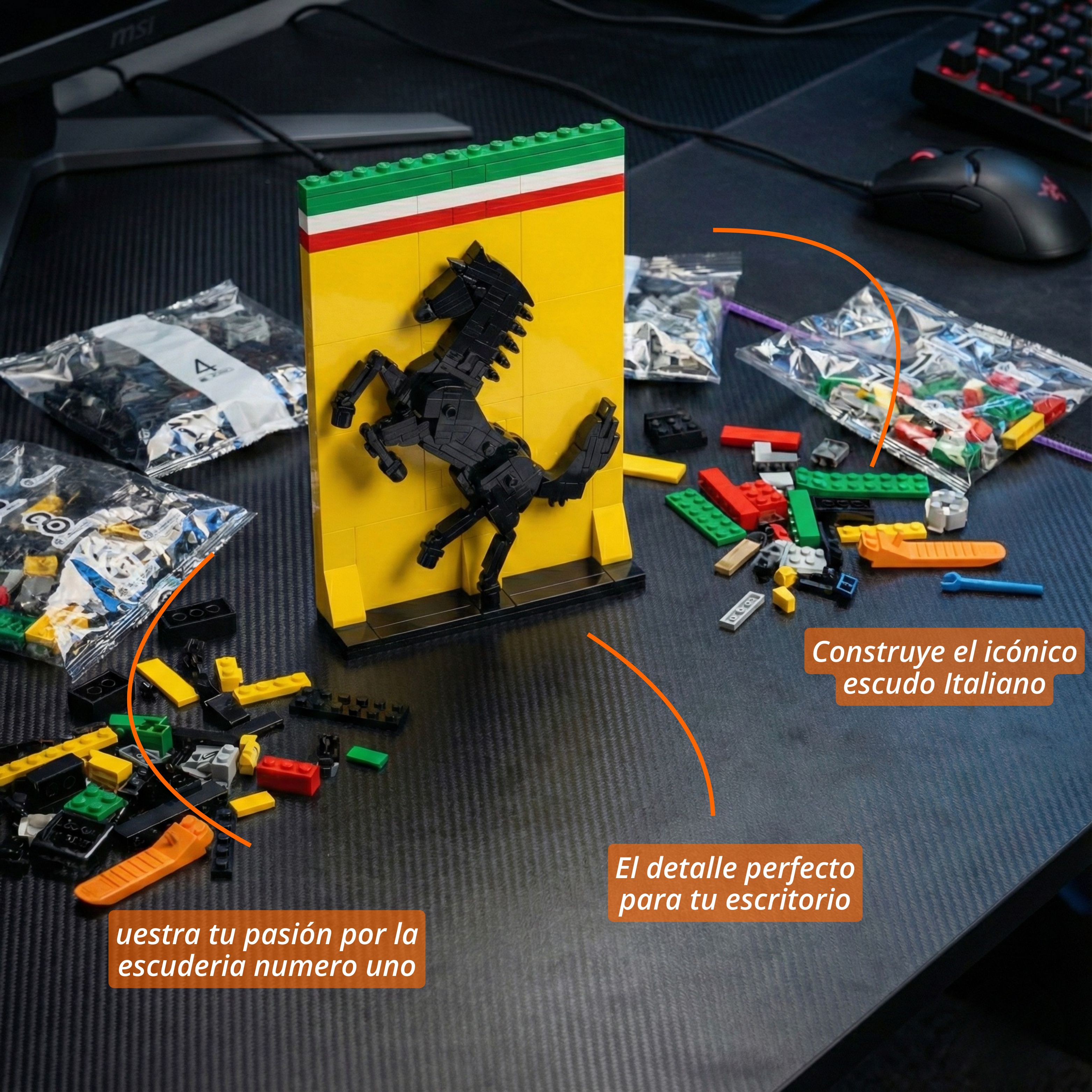 Placa de Escuderia Italiana (210 pzas)