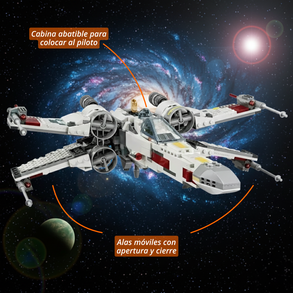 X-Wing Caza-estelar (490 pzas)