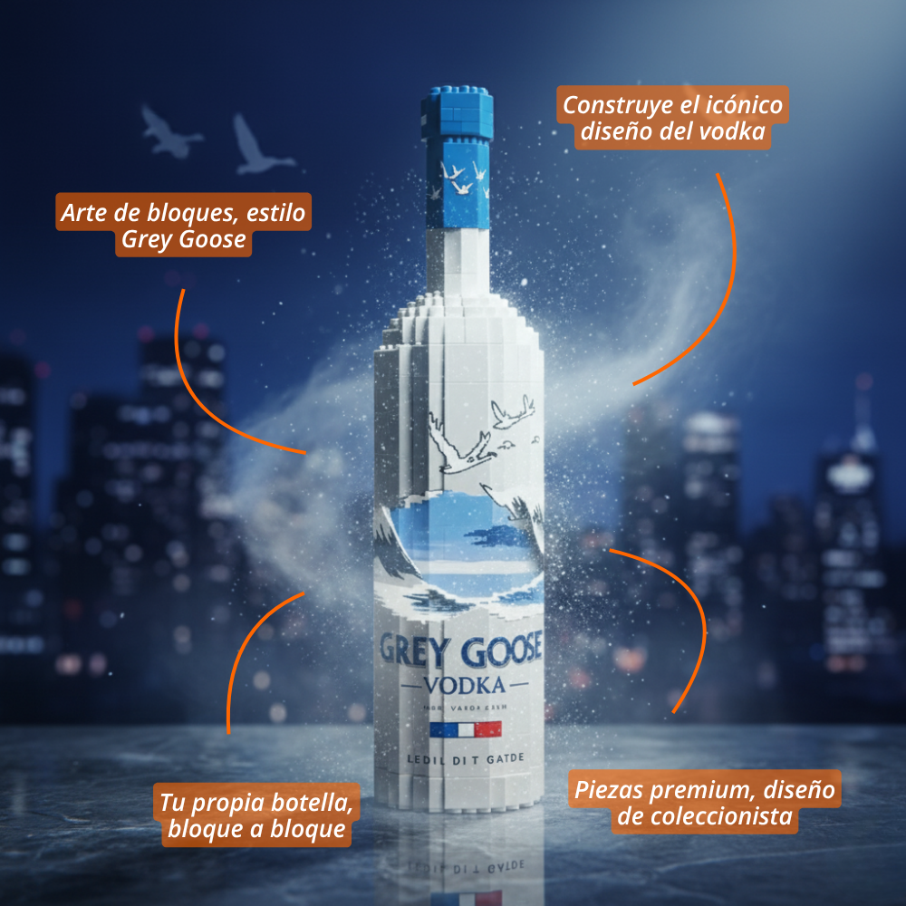 Botellas de Licor Armables (160 pzas)