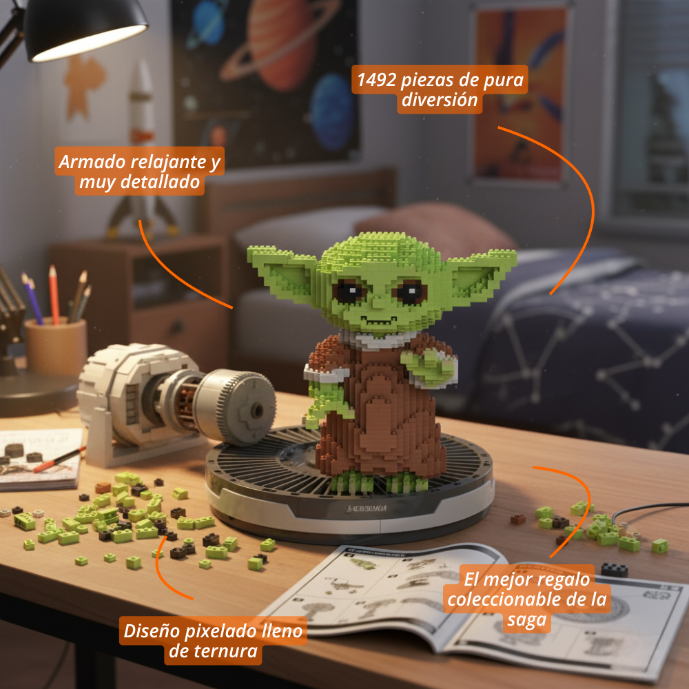 Criatura Verde de la Fuerza (1492 pzas)