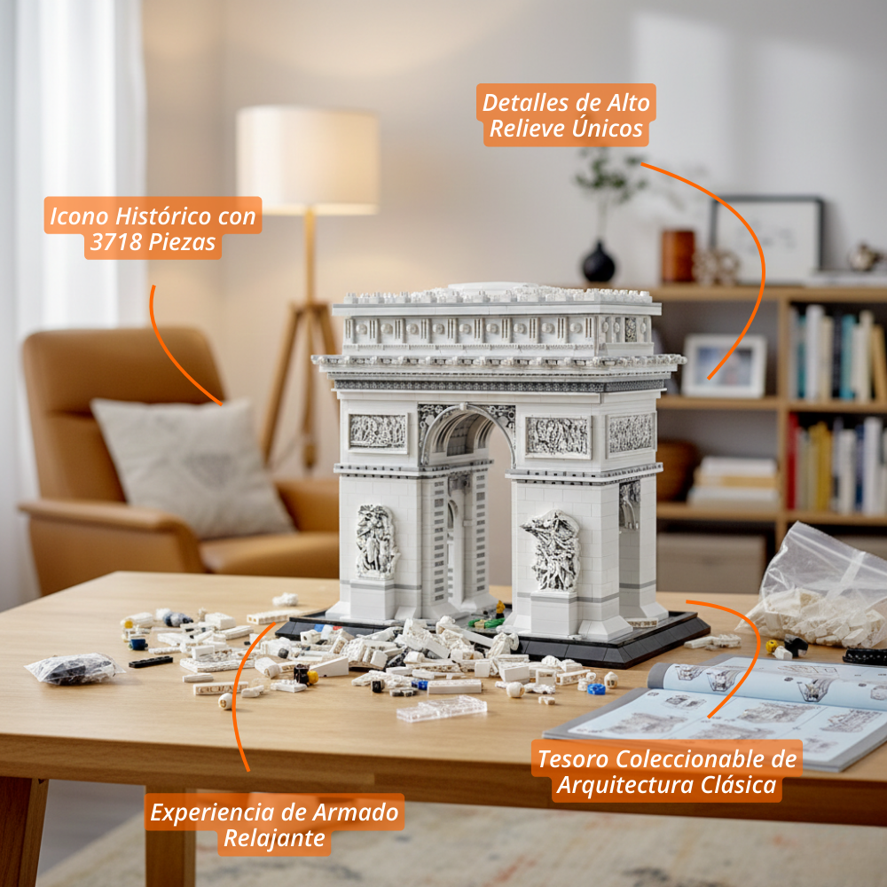 Arco de Triunfo de París (3718 pzas)