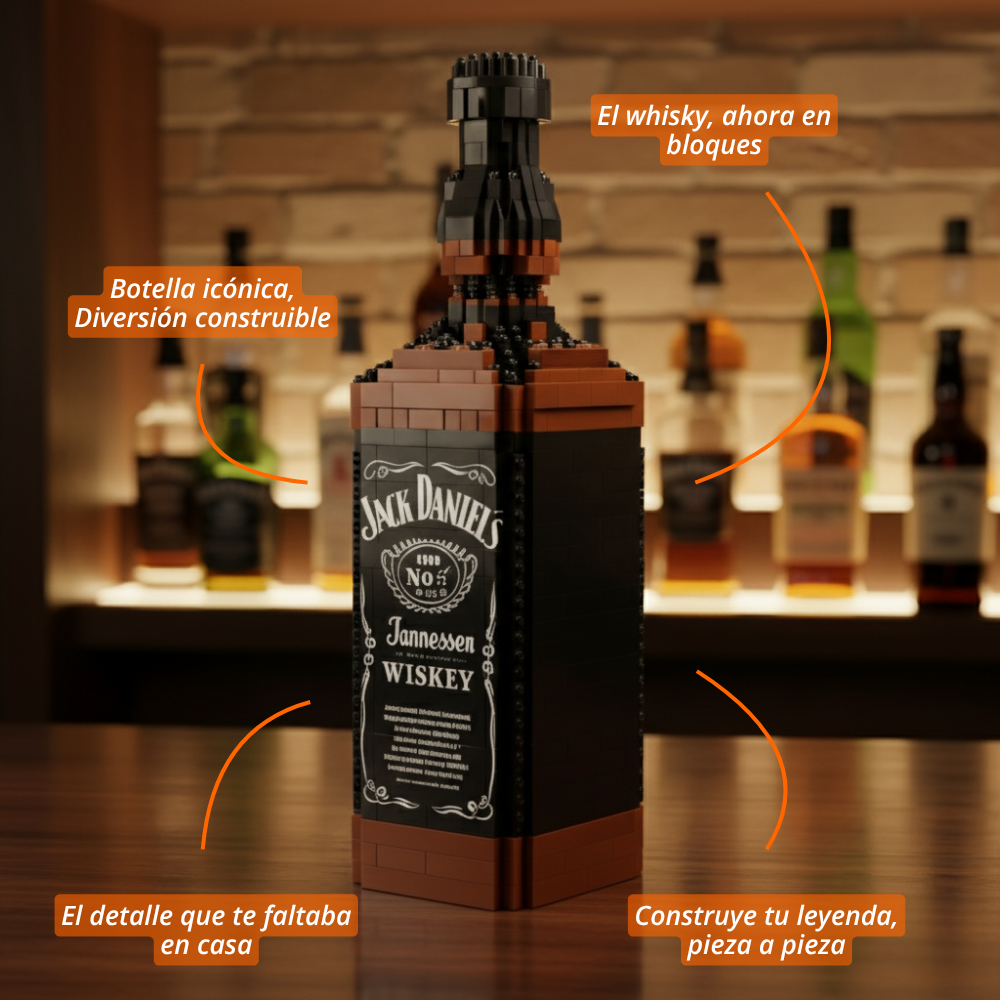 Botellas de Licor Armables (160 pzas)