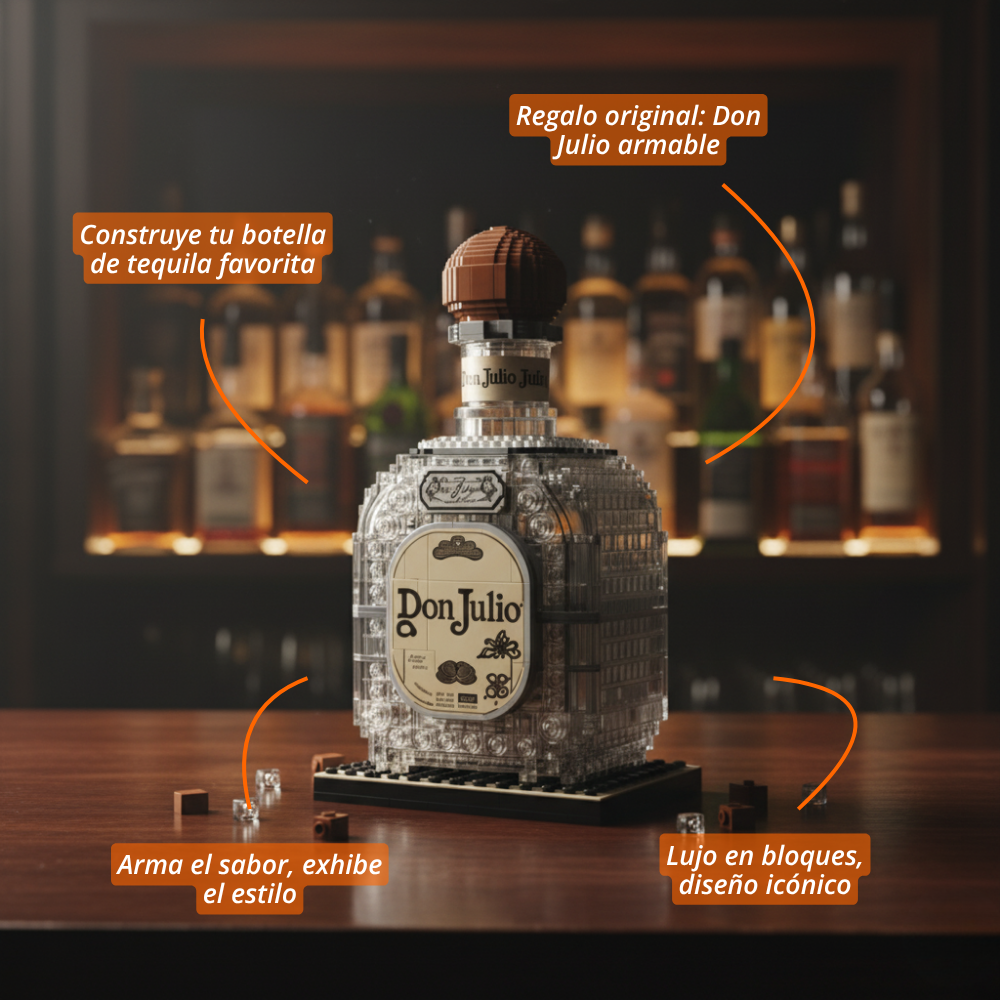 Botellas de Licor Armables (160 pzas)